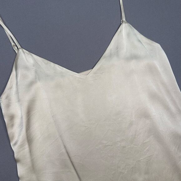 L’Agence Silk Ivory Camisole Chemise - Picture 2 of 6